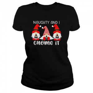 Gnomes Naughty And I Gnome It Christmas Sweater Shirt