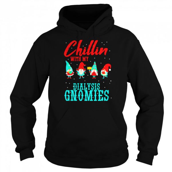 Gnomies Christmas Chillin With My Dialysis Gnomies Pajamas Shirt