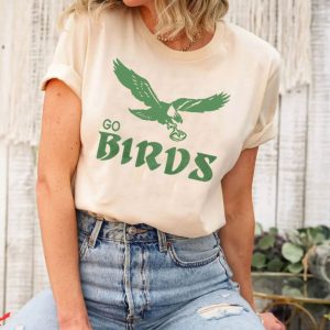 Go Birds T-Shirt The Bird Vintage Eagles T-Shirt Trending