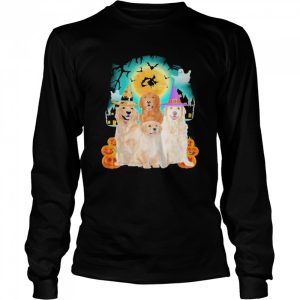 Golden Retriever Halloween shirt