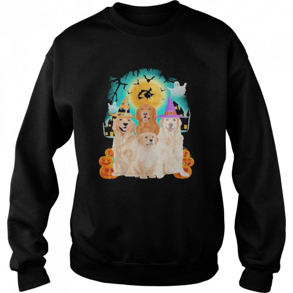 Golden Retriever Halloween shirt