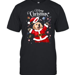 Golden Retriever Tada Merry Christmas For Golden Retriever Sweater T-shirt