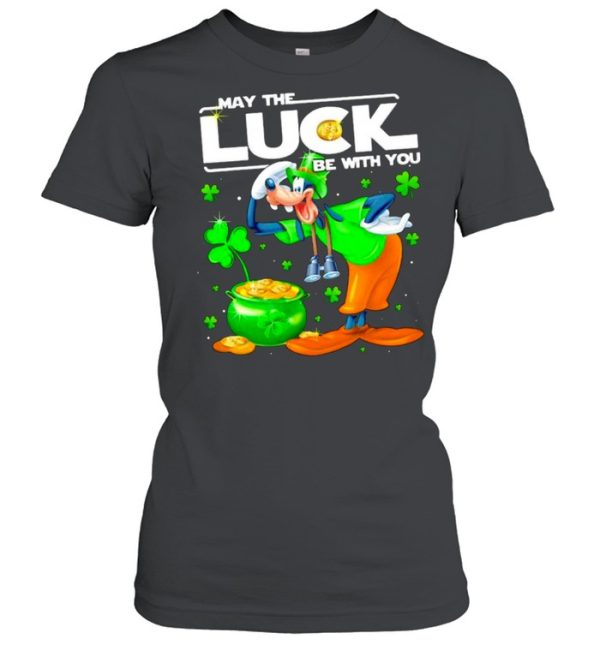 Goofy May The Luck Be With You Patrick Day Shirt