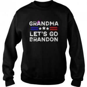 Grandma Let's Go Brandon Family Matching Christmas Group T Shirt 4