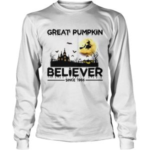 Great Pumpkin Believer Since 1966 halloween shirt