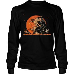 Great Vintage Witch and Moon Halloween shirt