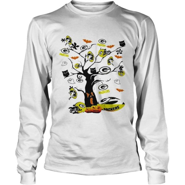 Green Bay Packers tree Halloween shirt