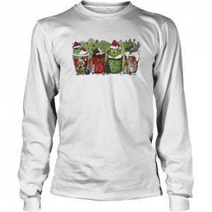 Grinch Coffee Merry Latte Ugly Christmas Shirt 3