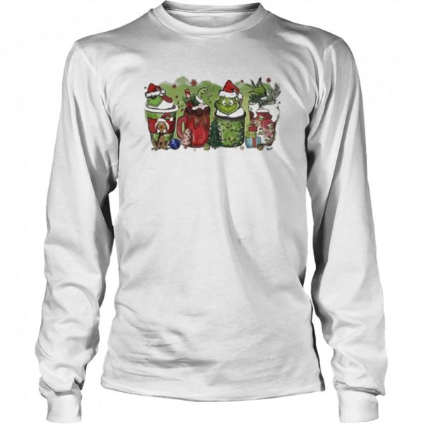 Grinch Coffee Merry Latte Ugly Christmas Shirt