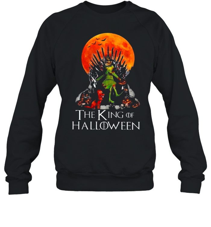 Grinch Game Of Thrones The King Of Halloween 2021 shirt Grinch Game Of Thrones The King Of Halloween 2021 shirt