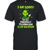 Grinch I Am Sorry The Nice Pharmacy Technician Is On Vacation Christmas Sweat T-shirt