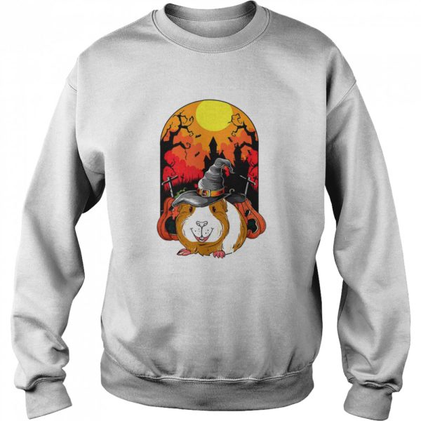 Guinea Pig Witch Pumpkin Halloween shirt