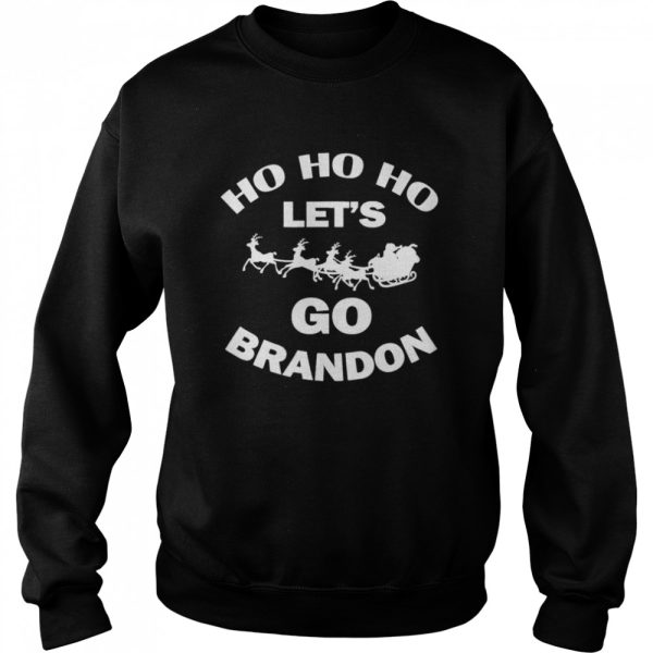 HO HO HO Go Brandon For Christmas Memes 2022 T-Shirt