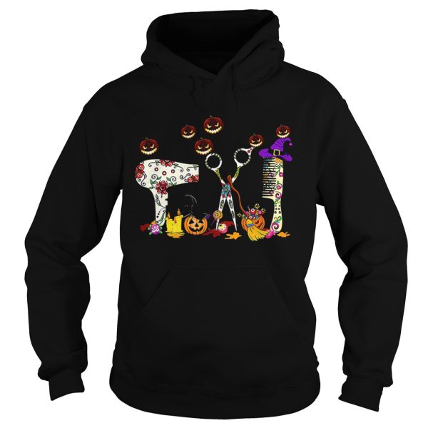 Hairstylists Pumpkin Halloween shirt