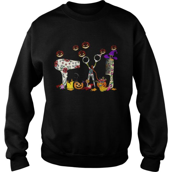 Hairstylists Pumpkin Halloween shirt