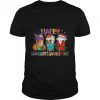 Hallothanksmas Halloween Christmas Thanksgiving Women Men T-Shirt