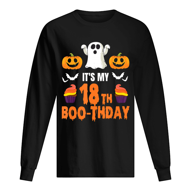 Halloween 18th Birthday Boo-thday T-Shirt Halloween 18th Birthday Boo-thday T-Shirt