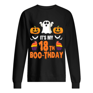 Halloween 18th Birthday Boo-thday T-Shirt