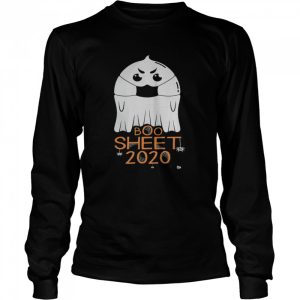 Halloween 2020 Costume Ghost With Mask 2020 Is Boo Sheet shirt
