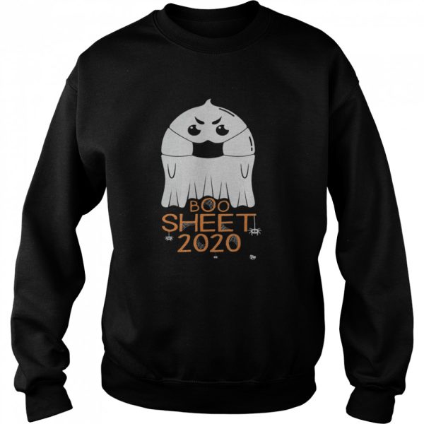 Halloween 2020 Costume Ghost With Mask 2020 Is Boo Sheet shirt