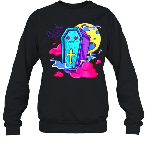 Halloween 2021 coffin paste goth shirt