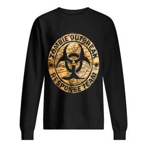 Halloween Apocalypse Outbreak Zombie Response Team shirt
