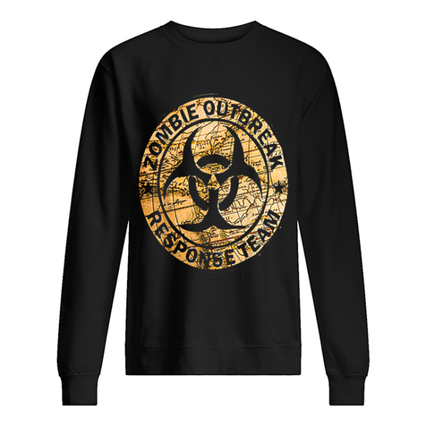 Halloween Apocalypse Outbreak Zombie Response Team shirt