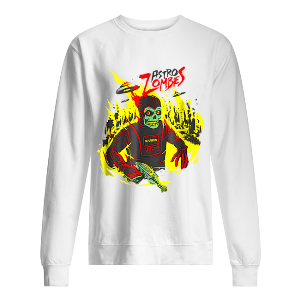 Halloween Astro Zombies Monster Sci-fi Gift Skate shirt