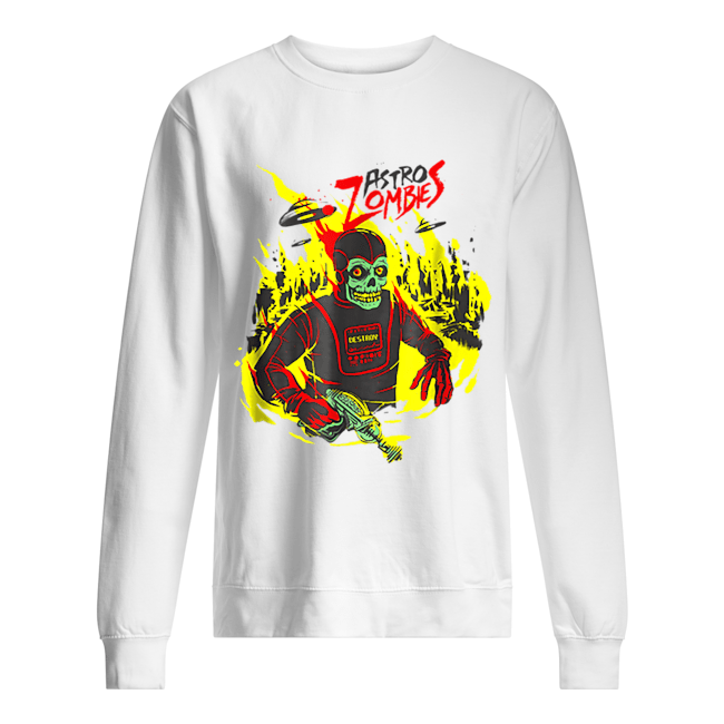 Halloween Astro Zombies Monster Sci-fi Gift Skate shirt Halloween Astro Zombies Monster Sci-fi Gift Skate shirt