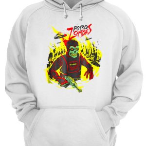 Halloween Astro Zombies Monster Sci fi Gift Skate shirt 3