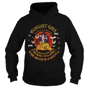 Halloween August Girl The Soul Of Mermaid The Fire Of A Lioness shirt