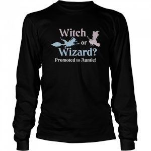 Halloween Baby Reveal Promoted to Auntie shirt