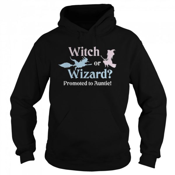 Halloween Baby Reveal Promoted to Auntie shirt