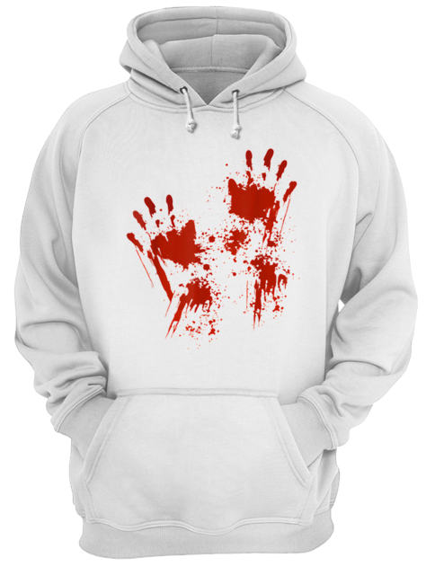 Halloween Blood Hands Costume Zombie Outfit shirt Halloween Blood Hands Costume Zombie Outfit shirt