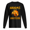 Halloween Brooms Are For Amateurs Motorcycle T-Shirt