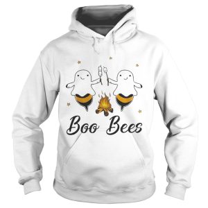 Halloween Camping Fire Ghost Boo Bees Shirt