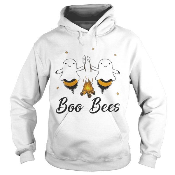 Halloween Camping Fire Ghost Boo Bees Shirt