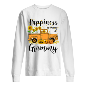 Halloween Car Pumpkin Happiness Is Being A Grammy T-Shirt