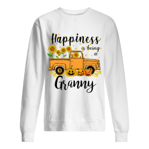 Halloween Car Pumpkin Happiness Is Being A Granny T-Shirt