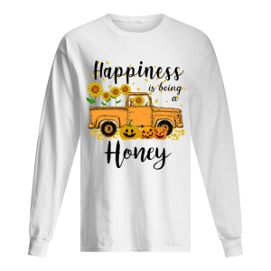 Halloween Car Pumpkin Happiness Is Being A Honey T-Shirt