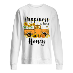 Halloween Car Pumpkin Happiness Is Being A Honey T-Shirt