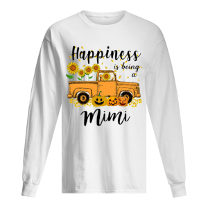 Halloween Car Pumpkin Happiness Is Being A Mimi T-Shirt