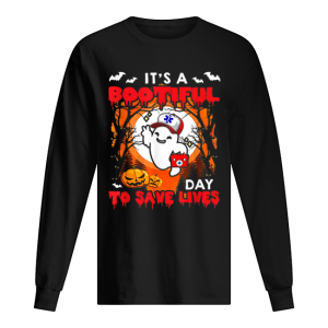 Halloween Costume Boo Bootiful Day Save Lives Paramedic shirt