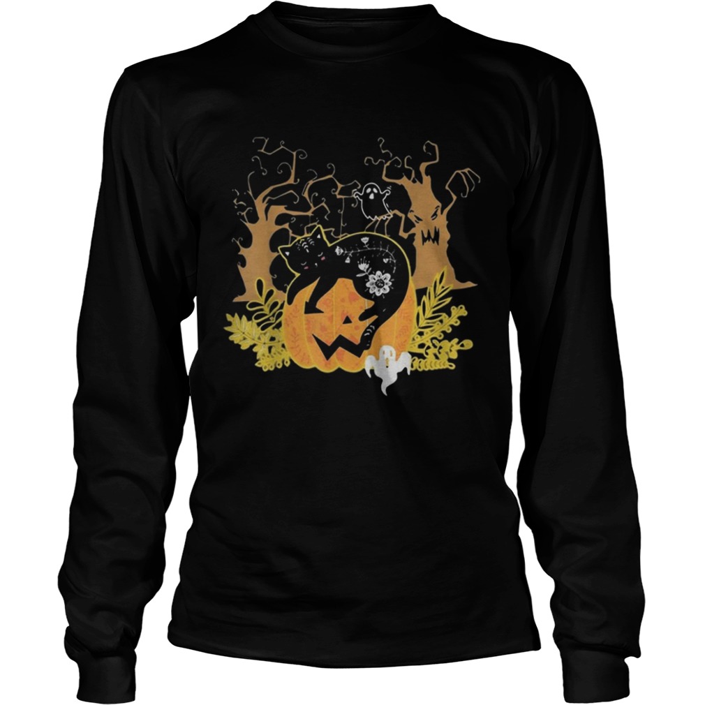 Halloween Costume Cat Pumpkin Black Cat Halloween Tee Shirt Halloween Costume Cat Pumpkin Black Cat Halloween Tee Shirt