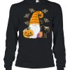 Halloween Costume Gnome Cat Spooky Season shirt