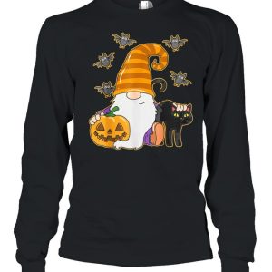 Halloween Costume Gnome Cat Spooky Season shirt