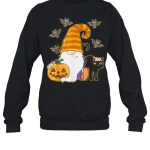 Halloween Costume Gnome Cat Spooky Season shirt