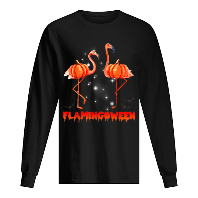 Halloween Custome Flamingo Flamingween pumpkin shirt Halloween Custome Flamingo Flamingween pumpkin shirt