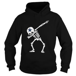 Halloween Dabbing Skeleton Football DallasCowboy Shirt