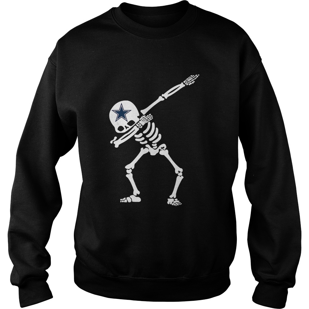 Halloween Dabbing Skeleton Football DallasCowboy Shirt Halloween Dabbing Skeleton Football DallasCowboy Shirt